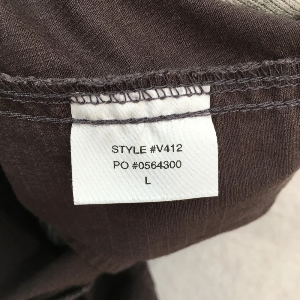 Vuori Ripstop Climber Pant Mens Large Dark Oregano Brown Elastic Waist Jogger